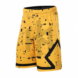 Short de basket-ball en polyester 100%, logo personnalisé imprimé, vêtements de sport de style High Street avec taille élastique, meilleur prix - Product Image 2