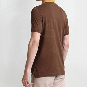 Logo personnalisé Dernier design Qualité supérieure Offres Spéciales Polos de bonne qualité fabriqués en usine pour hommes - Product Image 4