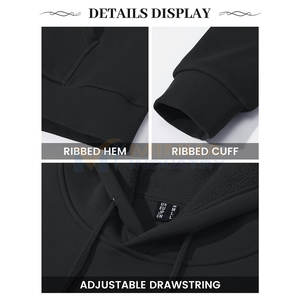 Sudaderas con Capucha para Hombre de Último Diseño, Hechas en Pakistán, Ropa Urbana, Precio al por Mayor, Sudaderas Básicas de Algodón Mezclado para Hombre, Venta en Línea - Product Image 5