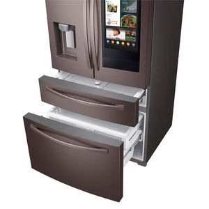 PRECIO DE FÁBRICA, ENTREGA GRATUITA, Refrigerador de 4 Puertas Francesas de 28 Pies Cúbicos con Pantalla Táctil de Acero Inoxidable - Product Image 1