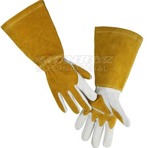 ถุงมือเชื่อมถุงมือนิรภัยสำหรับงานหนักถุงมือเชื่อมวัสดุทนทานดีไซน์ใหม่2025 - Product Image 3