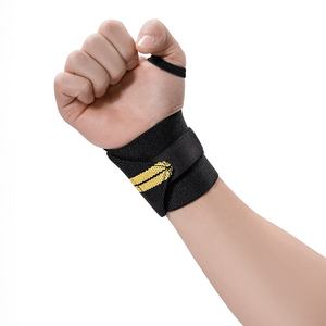 Back-Color Wholesale <b>Weight</b> Lifting Support <b>Wrist</b>-Wraps Custom <b>Wrist</b>-Straps Customize Logo <b>Wrist</b> Wraps - Product Image 5