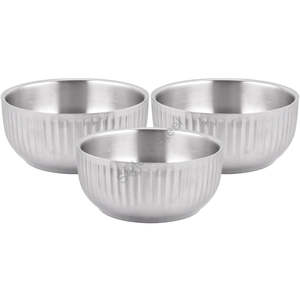 ชุดชามลายสแตนเลสสตีล 2 ชั้น - Product Image 3