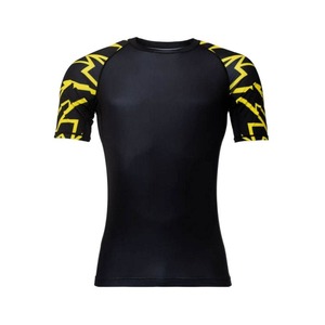Rashguard unisexe à manches longues en polyester/nylon 240g, imprimé par sublimation, séchage rapide, pour entraînement BJJ MMA, couche de base - Product Image 2