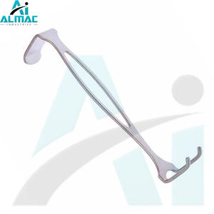 ALMAC Top Quality Product Czerny Retractor Solid <b>Blade</b> & 2 Pronged Bladed 180mm Stainless Steel <b>Surgical</b> instrument - Product Image 5