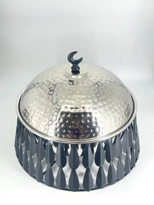 Cacerola de metal de buena calidad con soporte, gran diseño, olla caliente de mesa hecha a mano para utensilios de cocina y utensilios de cocina - Product Image 3