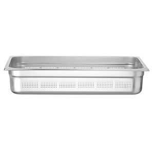 HENDI Profi Line GN 1/1 <b>Food</b> <b>Storage</b> <b>Container</b> 14L (H)100mm with Perforated Design - Product Image 1