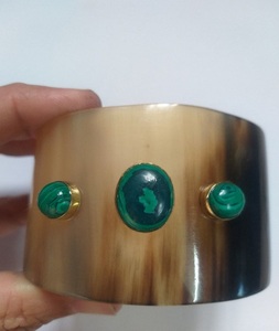 Brazaletes de Cuerno de Búfalo Personalizados de Moda, Más Vendidos, Brazaletes de Cuerno de Buey Natural - Product Image 5
