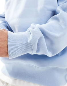 Sweat-shirt thermique 100% coton imprimé à capuche personnalisé unisexe Hip Hop polaire Boxy surdimensionné de haute qualité pour hommes - Product Image 3