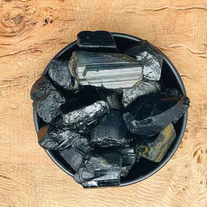 คริสตัลทัวร์มาลีนธรรมชาติสีดำอัญมณีหยาบไม่ผ่านการบำบัดขนาดกำหนดเองสำหรับการทำเครื่องประดับ - Product Image 1