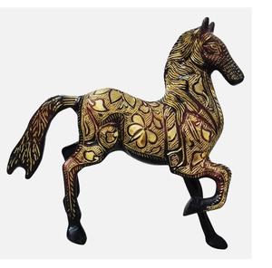 Statue de cheval en laiton de conception moderne imprimée sur mesure de haute qualité en vrac en gros pour le bureau ou la décoration intérieure et les cadeaux d'affaires - Product Image 2