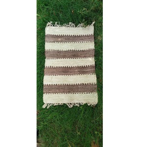 <b>Magic</b> Step Anti Slip Eco Friendly Cotton Door Mat Indoor/Outdoor Plush Pile Woven Latex Backing Patchwork PET Friendly Home Car - Product Image 1