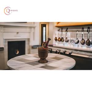 Mortero de madera maciza caliente Maja Ajo Hierba Especias Jengibre Mortero y Maja Acacia Cuenco de madera Molinillo de alimentos Mortero y Maja Suministro - Product Image 3