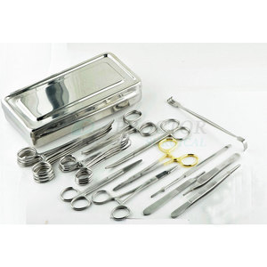 Venta caliente Juegos de instrumentos veterinarios Mejor material Juegos de instrumentos veterinarios para la venta Hecho Pakistán - Product Image 3