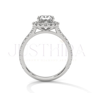 Bague en diamant ovale de qualité export, idéale pour le quotidien, le bureau et un style élégant. Prix compétitif. - Product Image 4