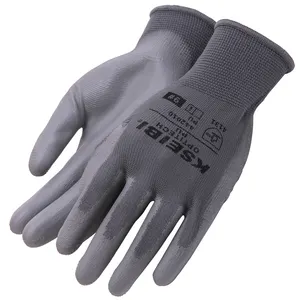 KSEIBI High quality PU GLOVES M (#9) for protect and keep your hands clean
