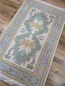 พรมไหมพรมขนสัตว์ทำมือสุดหรูทันสมัยปรับแต่งได้ขนาด5x8ถึง12X14สำหรับบ้านสำนักงานและโรงแรมสีสันสดใส - Product Image 3