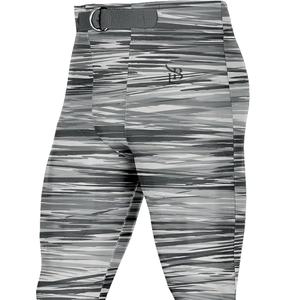 Nouveauté 2025 Vente en gros Pantalons de football de compression pour l'entraînement, style américain intégré, personnalisables - Product Image 3