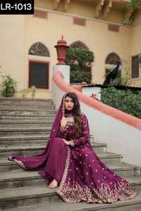 Más hermosas mujeres función tradicional desgaste diseñador indio pakistaní Salwar Kameez Bollywood vestido de fiesta Salwar traje - Product Image 6