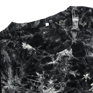 Venta al por mayor personalizado peso pesado 250gsm caída del hombro en blanco de gran tamaño tie Dye-Camiseta - Product Image 5