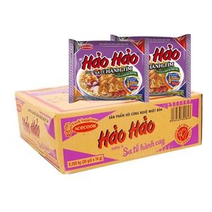 บะหมี่กึ่งสำเร็จรูปจาก Hao Hao satay สีม่วงหอมบะหมี่กึ่งสำเร็จรูป - Product Image 3