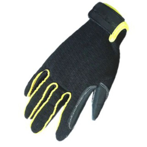 Los mejores guantes de seguridad industrial de piel de oveja, tela de poliéster, montaje de pantalla táctil trasera, guantes de trabajo, protección de jardinería - Product Image 3