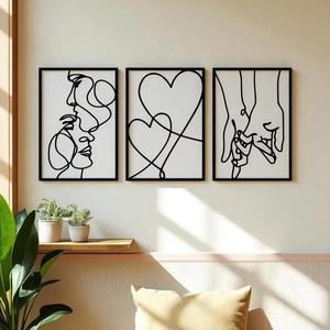 Arte de pared de Metal de diseñador contemporáneo decoración artística escultura de hierro hecha a mano elegante acento de pared para Interior de hogar y oficina - Product Image 6