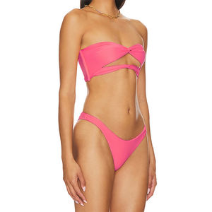 2025 Traje de baño para niñas Fabricante de Bikini OEM Diseño bonito Ropa de baño para mujeres Bikini para damas - Product Image 4