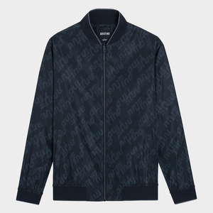 Aristino hommes veste coupe régulière automne hiver Style fermeture éclair tricoté Double couche épaissie vestes prix chaud AJK030W3 - Product Image 1