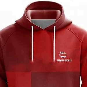 Sweat à capuche personnalisé pour homme avec broderie 3D, chaud, en coton/polyester polaire, style vintage, design en strass - Product Image 2