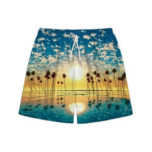 Nouveaux shorts imprimés à taille élastique pour hommes, shorts d'extérieur personnalisés à motif solide par Signature Wears - Product Image 1