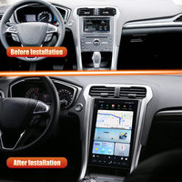Aucar 13,6 "último Android 13 Tesla pantalla coche Radio Estéreo para Ford Mondeo Fusion 2014-2020 navegación GPS REPRODUCTOR DE DVD coche Video