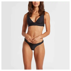 Plus Size Women's Animal Print Three Piece High Waist Backless <b>Bikini</b> <b>Set</b> Breathable Quick Dry Polyester/Nylon <b>Triangle</b> Bra - Product Image 5