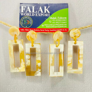 Premium Vintage Horn <b>Earrings</b> for Women Latest Party Designs by <b>Top</b> Indian Exporter, Bulk Available fashion <b>earrings</b> By FWE - Product Image 1