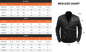 Veste en cuir pour hommes Veste en cuir de mouton personnalisée pour hommes Blouson aviateur en cuir de vachette véritable - Product Image 2