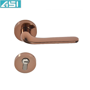 Nuevo Tirador de Puerta Moderno de Lujo de Acero Inoxidable con Manguito Roscado y Cubierta Roscada Cepillada para Puerta Interior - Product Image 3
