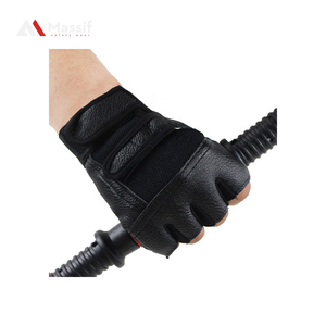 Recién llegado, medio dedo, gimnasio, culturismo, entrenamiento, ejercicio físico, guantes de levantamiento de pesas - Product Image 4