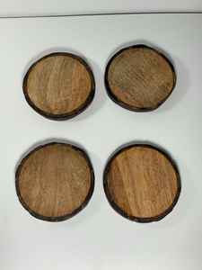 Premium <b>Wooden</b> <b>Coasters</b> for Home and Office, Rustic Charm with Modern Durability for Daily Drinkware Use - Product Image 4