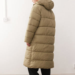 Chaqueta Acolchada Informal para Mujer, Gruesa, con Capucha, Relleno de Poliéster, Tejido con Memoria, Resistente al Viento y con Función Térmica para Invierno - Product Image 6