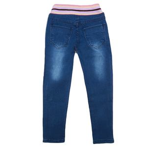 เชส วาเลว์ กางเกงยีนส์เด็กผู้หญิงปักลาย-สีฟ้า 4-5 ปี - Product Image 3
