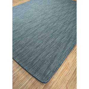 Alfombras Contour Blue Classic de lana tejidas a mano, de color sólido, con diseño de rombos rectangulares para el hogar, pasillo, sala de estar - Jaipur Rugs ZA - Product Image 2