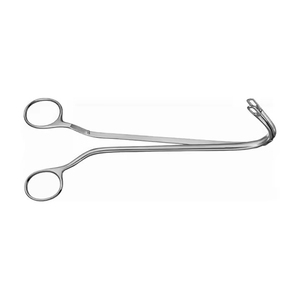 Fórceps de piedra renal Randall, mordazas curvas y dentadas, fórceps de Urología de acero inoxidable de 23cm, instrumentos quirúrgicos generales - Product Image 3