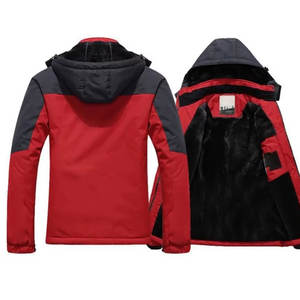 แจ็กเก็ตกันลมสำหรับผู้ชายขนาดพลัสไซส์ออกแบบโลโก้ได้ตามต้องการ - Product Image 2