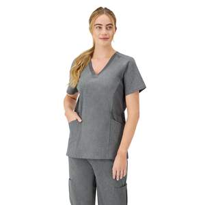 Vêtements de nuit pour femmes Ensemble de pyjama en coton et polyester confortable pour femmes Ensemble de nuit ras du cou en jersey suédé pour femmes - Product Image 1