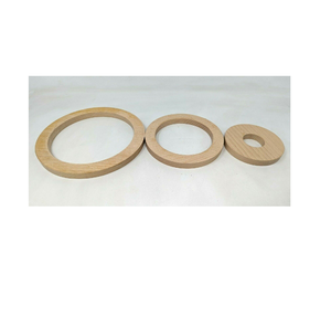 Dessous de plat en bois fait à la main pour des plats chauds sûrs Coussin chauffant de cuisine décoratif naturel pour table forme ronde pièce différente - Product Image 5