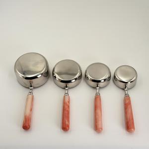 Classic Design Stainless Steel <b>Measuring</b> <b>Cups</b> With Resin Handle High Quality Mirror Polished <b>Measuring</b> <b>Cups</b> in Good Price - Product Image 5