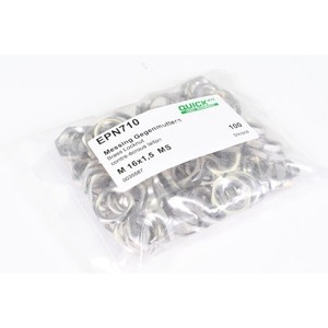 LW30153 Quick-Fit EPN710 MS Tuercas de bloqueo de latón sin collar (1PU = 100 piezas) M16x1,5-Nuevos componentes mecánicos generales - Product Image 1