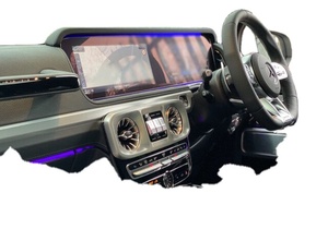 2019-2022 Mercedes-Benz G63 AMG gwagon เครื่องยนต์เทอร์โบด้านขวาหนังมัลติฟังก์ชั่นโลหะไฟไฟฟ้า ACC สภาพดีใช้