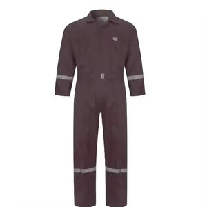 55 2025 Monos reflectantes de seguridad de alta visibilidad hechos a medida, mono transpirable con bolsillos, mono de diseño propio personalizado al por mayor - Product Image 5