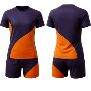 ชุดยูนิฟอร์มวอลเลย์บอลแบบมืออาชีพพร้อมโลโก้สั่งทำพิเศษ ชุดเสื้อและกางเกงวอลเลย์บอลแบบซับลิเมชั่น สำหรับการแข่งขันทีม กีฬา - Product Image 1